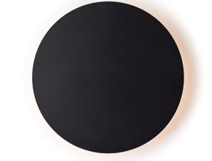Απλίκα Τοίχου Led Aca Eclipse ZM1724LEDWB Black Matt